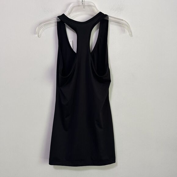 Adidas ClimaLite Racerback Tank Top XS Black Running Active Workout Summer NEW - Picture 8 of 8